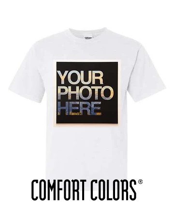 Custom T-Shirt Print on COMFORT COLOR